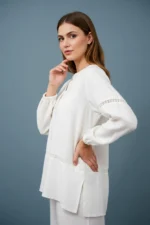 Barg-e-Seemab - Henley Tunic - Image 2