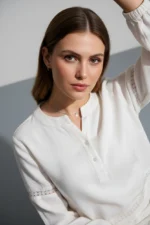 Barg-e-Seemab - Henley Tunic - Image 4