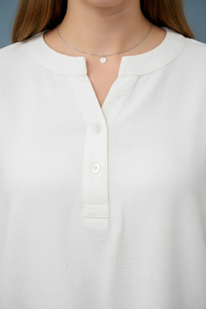 Barg-e-Seemab - Henley Tunic - Image 5