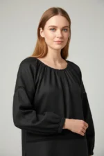 Barg-e-Seemab - Gathered Neck - Image 3